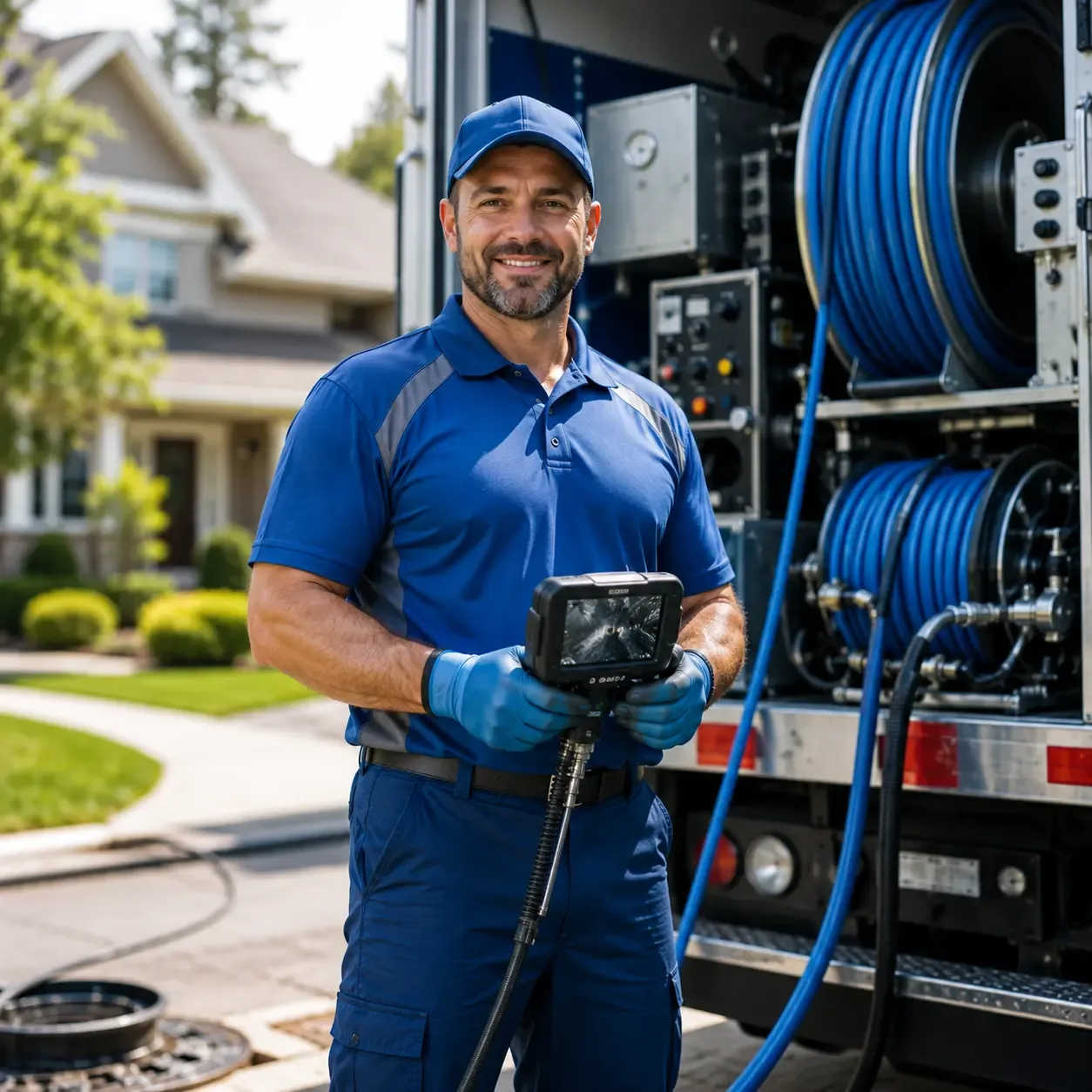 Local outdoor drain cleaning specialists in Little Falls, NJ